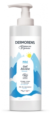 Dermorens Baby Washing Gel Face, Body & Hair Organic 500 ml