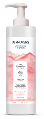 Dermorens Organic Cleansing Milk for Normal to Dry Skin 200 ml