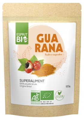 Esprit Bio Guarana Poudre à Saupoudrer 100 g