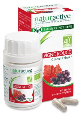 Naturactive Vigne Rouge Bio 60 Gélules
