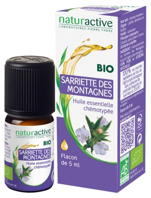 Naturactive Aceite Esencial Ajedrea de Montaña (Satureja montana L.) Bio 5 ml