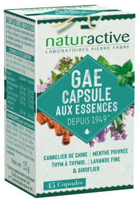 Naturactive GAE Capsule aux Essences 45 Capsules Édition Collector