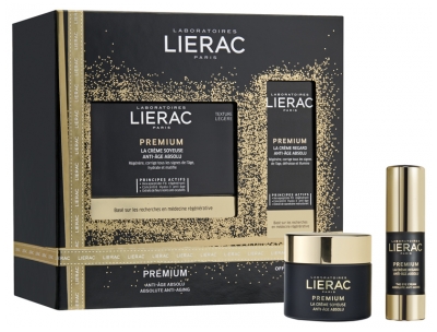 Lierac Premium Silky Cream Absolute Anti-Aging 50ml + The Eye Cream Absolute Anti-Aging 15ml Free