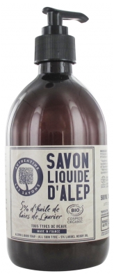 Authentine Aleppo-Seife Flüssig 5% Bio-Lorbeeröl 500 ml
