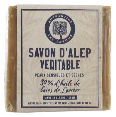 Authentine Aleppo Soap - Sensitive and Dry Skins - 3O% Laurel Berry Oil