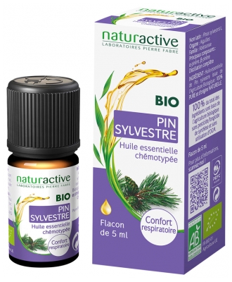 Naturactive Eterično olje planinskega bora (Pinus sylvestris L.) Bio 5 ml