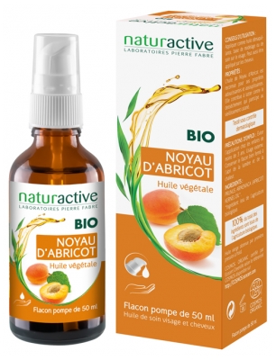 Naturactive Huile Végétale Noyau d'Abricot Bio 50 ml