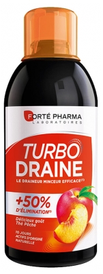 Forté Pharma TurboDraine Minceur 500 ml - Goût : Thé Pêche