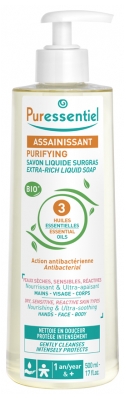 Puressentiel Purifying Surgras Liquid Soap with 3 Essential Oils 500ml