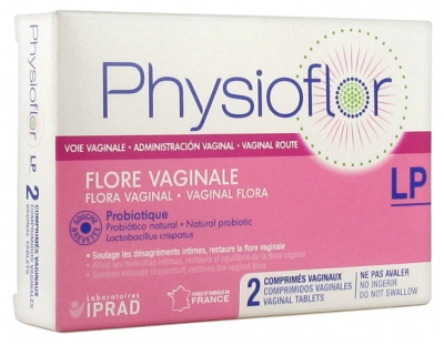 Laboratoires IPRAD Physioflor 2 Vaginal Tablets LP