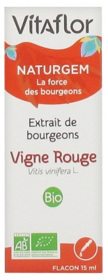 Vitaflor Naturgem Buds Extract Red Vine Organic 15ml