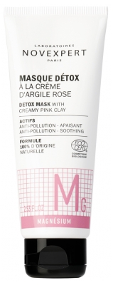 Novexpert Magnesium Entgiftungsmaske mit Rosa Toncreme