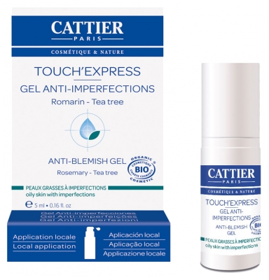 Cattier Touch'Express Organiczny żel Przeciw Niedoskonałościom 5 ml