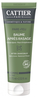 Cattier Antiabrasión Bálsamo Después del Afeitado 75 ml