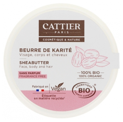 Cattier Shea Butter 100% Organic 100g