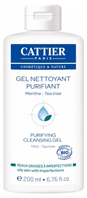 Cattier Gel Limpiador Purificador Bio 200 ml