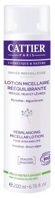 Cattier Ondée Merveilleuse Lozione Micellare Equilibrante Biologica 200 ml