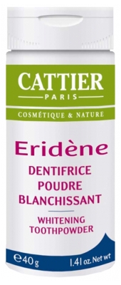 Cattier Eridène Whitening Toothpaste Powder 40 g
