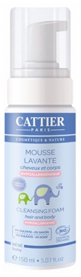 Cattier Mousse Lavante Cheveux et Corps 150 ml