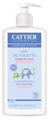 Cattier Baby Hypoallergenic Cleansing Baby Milk 500ml