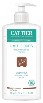 Cattier Lait Corps Adoucissant Bio 500 ml