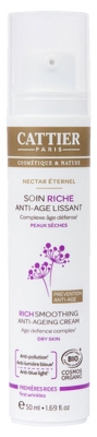 Cattier Nectar Etern Cremă Bogată Anti-Îmbătrânire Netezire Bio 50 ml