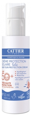 Cattier Organic Baby Sun Protection Cream SPF50+ 50ml