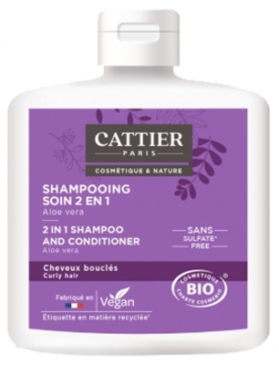 Cattier Biologische Aloë Vera 2in1 Shampoo 250 ml