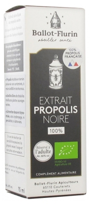 Ballot-Flurin Organiczny Ekstrakt z Czarnego Propolisu 15 ml