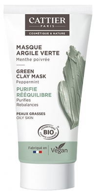 Cattier Mascarilla de Arcilla Verde Para Pieles Grasas 30 ml