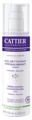 Cattier Vague de Pureté Rebalancing Cleansing Gel Organic 200ml