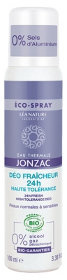 Eau de Jonzac 24H High Tolerance Organic Freshening Deo 100 ml