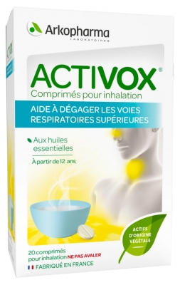 Arkopharma Activox Inhalaatiotabletit 20 Tablettia