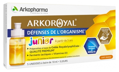 Arkopharma Arko Royal Junior Defenses of the Organism 5 Single Doses