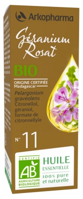 Arkopharma Organic Essential Oil Rose Geranium (Pelargonium Graveolens) n°11 5ml