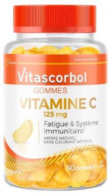 Vitascorbol Vitamina C 125 mg 60 Gomas