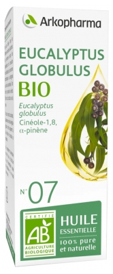 Arkopharma Organic Essential Oil Eucalyptus Globulus (Eucalyptus Globulus) n°07 10ml