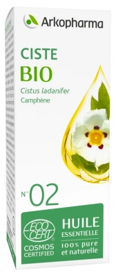 Arkopharma Organic Essential Oil Cistus (Cistus Ladanifer) n°02 5ml