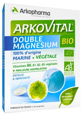Arkopharma Arkovital Double Magnesium Organic 30 Tablets