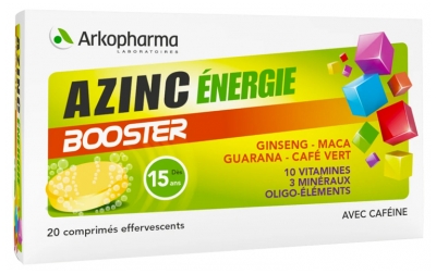 Arkopharma Azinc Energie Booster 20 Effervescent Tablets