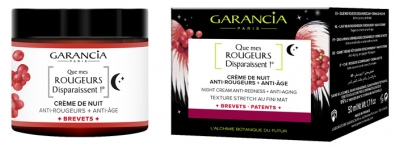 Garancia Que Mes Rougeurs Disparaissent Night Cream Anti-Redness + Anti-Aging 50ml
