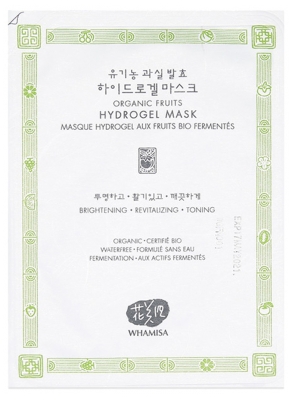 Whamisa Organic Fermented Fruit Hydrogel Mask 33 g