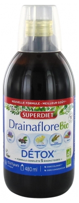Superdiet Drainaflore Bio 480 ml
