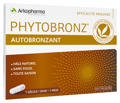 Arkopharma Phytobronz Autobronzant 30 Gélules