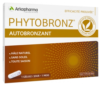 Arkopharma Phytobronz Selvbruner 30 Kapsler