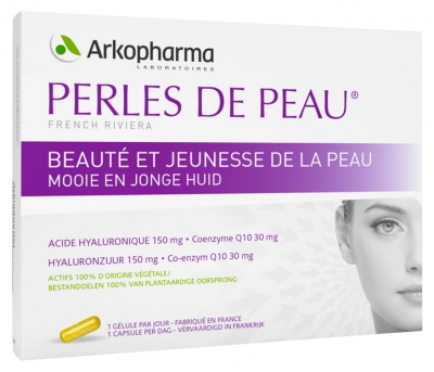 Arkopharma Perles de Peau Skin Beauty and Youthfulness 30 Capsules