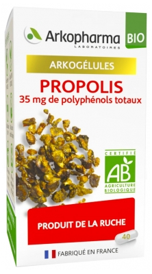Arkopharma Arkocaps Organic Propolis 40 Capsules