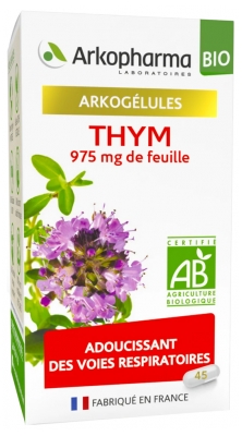 Arkopharma Arkocaps Organic Thyme 45 Capsules