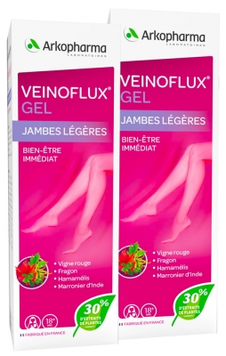 Arkopharma Veinoflux Gel Leichte Beine Sofortiges Wohlbefinden Packung von 2 x 150 ml