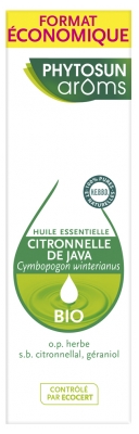 Phytosun Arôms Huile Essentielle Citronnelle de Java (Cymbopogon winterianus) Bio 30 ml